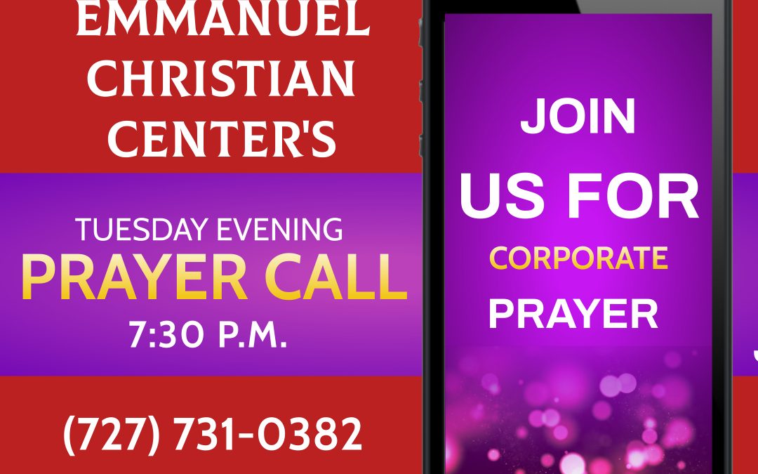 Tuesday Evening Prayer Call